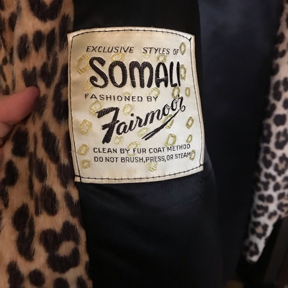 Vintage Faux Leopard Coat - Picture 7 of 12